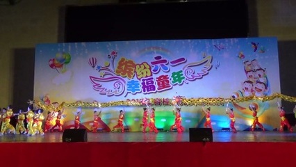 2017.5.24容桂街道文艺表演 (17) 永桂创作《小鸡成长记》
